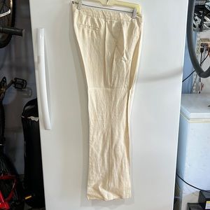 Linen dress pant
